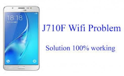 حل مشکل وایفای j710 تضمینی