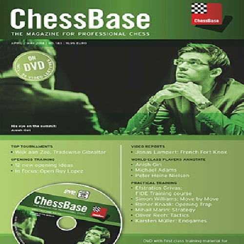 مجله فوق العاده ارزشمند چس بیس 183 مجله حرفه ای شطرنج ChessBase Magazine 183